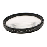 Max Close-Up +8 Macro Close Up Optic Lens Filter for DSLR Digital Cameras 46mm