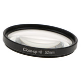 Max Close-Up +8 Macro Close Up Optic Lens Filter for DSLR Digital Cameras 52mm