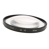 Max Close-Up +8 Macro Close Up Optical Lens Filter for DSLR Digital Cameras 67mm