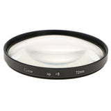 Max Close-Up +8 Macro Close Up Optical Lens Filter for DSLR Digital Cameras 72mm