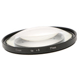 Max Close-Up +8 Macro Close Up Optical Lens Filter for DSLR Digital Cameras 77mm