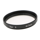 Max Camera Lens Star Filter Special Effect 6-Point for Canon Nikon Sony 40.5mm
