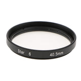 Max Camera Lens Star Filter Special Effect 6-Point for Canon Nikon Sony 40.5mm