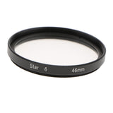 Max Camera Lens Star Filter Special Effect 6-Point for Canon Nikon Sony 46mm