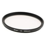Max Camera Lens Star Filter Special Effect 6-Point for Canon Nikon Sony 55mm