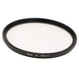 Max Camera Lens Star Filter Special Effect 6-Point for Canon Nikon Sony 62mm