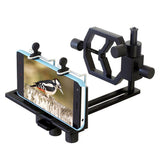 Max Digital Camera Telescope Scope Adapter Mount Cell Phone Holder + Phones Clip