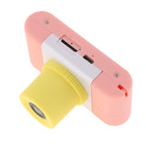 Maxbell 1080P HD 1.5" Screen Mini Cute Children's Kids Cartoon DSLR Cameras - Pink