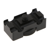 Maxbell Aluminum Alloy DSLR Camera Camcorder USB Data Cables Protected Fastener, 4 Line Slots Fixing Base and 1/4 Mount For Tripod Ball Head