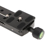 Maxbell 1/4" Camera Clamp Dovetail Slot Quick Release Mounting Plateform for Tripod Monopod Photography Accessory