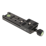 Maxbell 1/4" Camera Clamp Dovetail Slot Quick Release Mounting Plateform for Tripod Monopod Photography Accessory