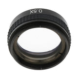 Max 0.5X Auxiliary Barlow Objective Lens 42mm Mount Thread for Stereo Microscope