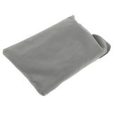 Max Inflatable U Shaped Neck Pillow Travelling Car Air Head Rest Cushion-Grey