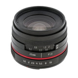 Max 25mm F1.8 Large Aperture Prime Fixed Lens for Canon EOS-M Mirrorless Camera