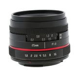 Max 25mm F1.8 Large Aperture Prime Fixed Lens for Canon EOS-M Mirrorless Camera