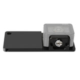 Maxbell Metal Mobile Gimbal Switch Mount Plate Handheld Adapter for Sony RX0 Cameras