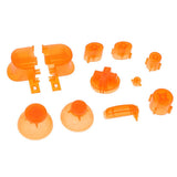 Maxbell Replacement Handle Button Set for Nintendo NGC Controller Transparent Orange