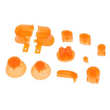 Maxbell Replacement Handle Button Set for Nintendo NGC Controller Transparent Orange