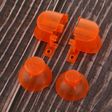Maxbell Replacement Handle Button Set for Nintendo NGC Controller Transparent Orange