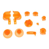 Maxbell Replacement Handle Button Set for Nintendo NGC Controller Transparent Orange
