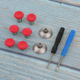 Max Replacement Buttons Set + Screwdriver Kit for Microsoft Xbox One Elite Red