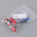 Max Replacement Buttons Set + Screwdriver Kit for Microsoft Xbox One Elite Red