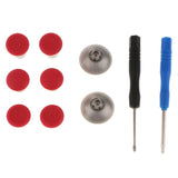 Max Replacement Buttons Set + Screwdriver Kit for Microsoft Xbox One Elite Red