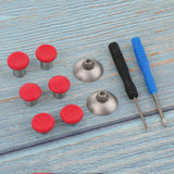 Max Replacement Buttons Set + Screwdriver Kit for Microsoft Xbox One Elite Red