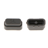 Maxbell Replacement Left/Right SL SR Key Buttons for Nintendo Switch NS Joy-Con Gray