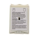 Max Battery Cover Back Door Lid for Microsoft Xbox 360 Slim Remote Control White