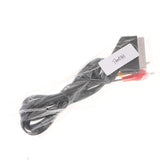 Maxbell 1.8m Scart to RCA Triple 3 x Phono Cable Audio Video Lead for Nintendo NES