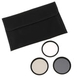 Max 52mm Filters Kit Slim UV CPL ND8 with Storage Package for DSLR Camera Lens