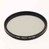 Maxbell 3-Piece Multi-Coated Glass Filter Kit (58mm UV/CPL/ND8) & Pouch