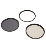 Maxbell 77mm Filters Kit Slim UV CPL ND8 with Storage Package for DSLR Camera Lenses
