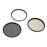 Maxbell 77mm Filters Kit Slim UV CPL ND8 with Storage Package for DSLR Camera Lenses