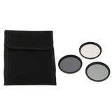 Maxbell 52mm Filters Kit Slim ND2 ND4 ND8 with Storage Package for DSLR Camera Lenses