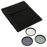 Maxbell 52mm Filters Kit Slim ND2 ND4 ND8 with Storage Package for DSLR Camera Lenses