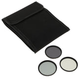 Maxbell 3-Piece Multi-Coated Glass Filter Kit (58mm ND2/CND4/ND8) & Pouch