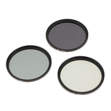 Maxbell 3-Piece Multi-Coated Glass Filter Kit (58mm ND2/CND4/ND8) & Pouch