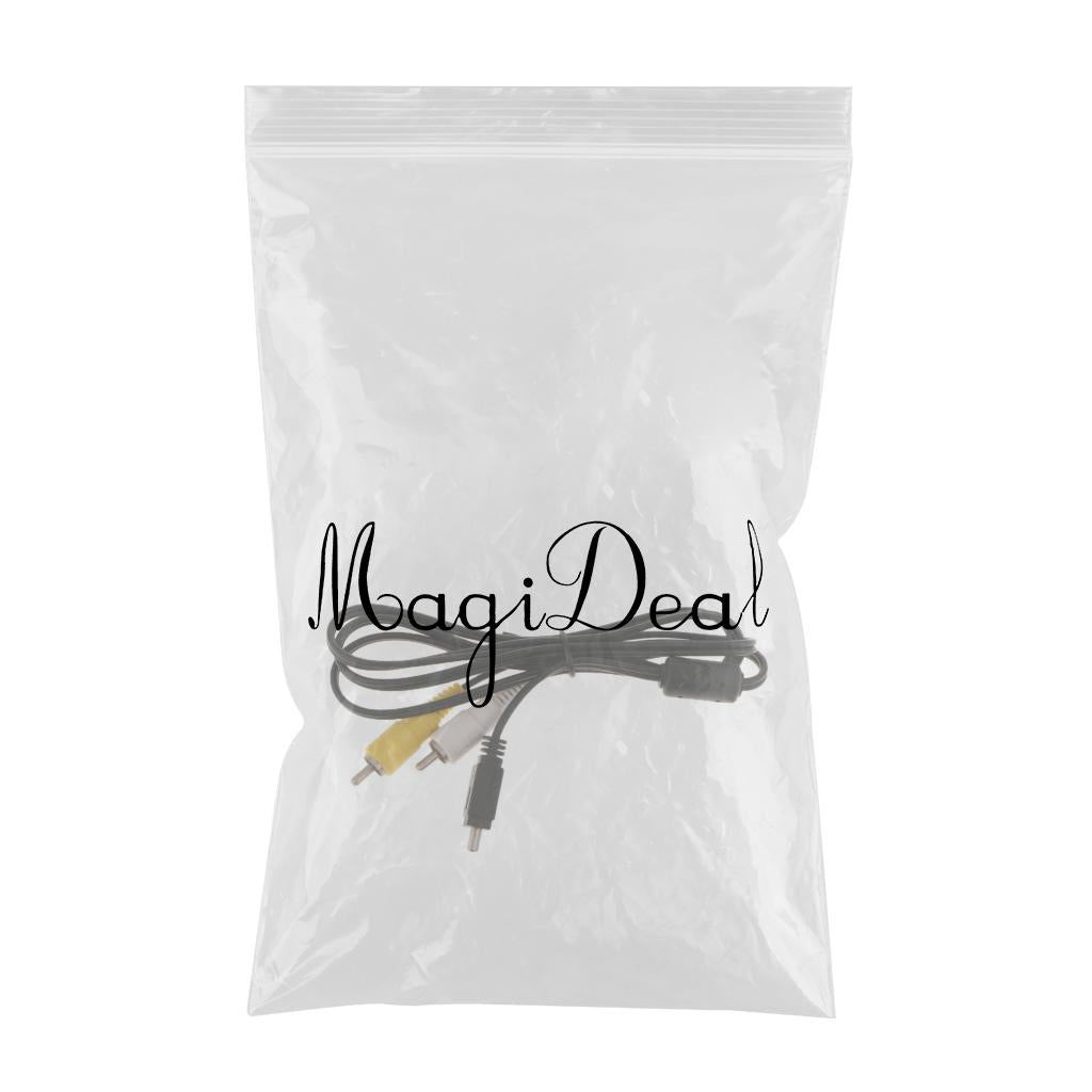 Max Micro USB Male to 2RCA AV Adapter Cable AVC-DC400 for Canon 60D 7D G12 SX30