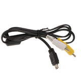 Max Micro USB Male to 2RCA AV Adapter Cable AVC-DC400 for Canon 60D 7D G12 SX30