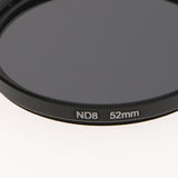 Max 52mm Multi-Coating Film Neutral Density ND Filter ND8 for DSLR Camera Lens