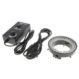 Maxbell 62mm Stereo Microscope Ring Light Lamp Illuminator Kit with Power Adapter