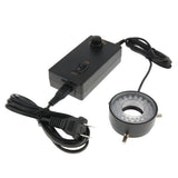 Maxbell 30mm Stereo Microscope Ring Light Lamp Illuminator Kit with Power Adapter