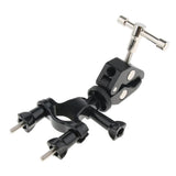 Maxbell Aluminum Alloy Bicycle Motorcycle Fixed Clip Mount for Zhiyun Smooth Q / DJI OSMO Mobile 2 Gimbal Stabilizer