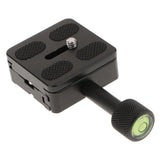 Maxbell Tripod Monopod Ball Head Quick Release QR Plate Clamp Adapter for Arca Swiss