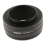 Max M42 to M42 Lens Adjustable Focusing Helicoid Macro Tube Adapter-25mm to 55mm