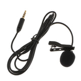 Maxbell BY-LM10 Omnidirectional Lavalier Clip Microphone for DSLR Audio Camera Camcorder PC Smartphones