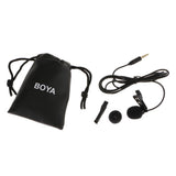 Maxbell BY-LM10 Omnidirectional Lavalier Clip Microphone for DSLR Audio Camera Camcorder PC Smartphones