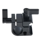 Max Single 15mm Rod Lock Clamp with Hot Shoe for  DSLR Camera Camcorder Rig 1254